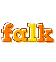 Falk desert logo