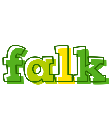 Falk juice logo