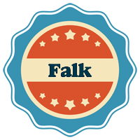 Falk labels logo