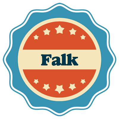 Falk labels logo