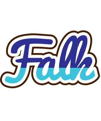 Falk raining logo