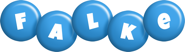Falke candy-blue logo