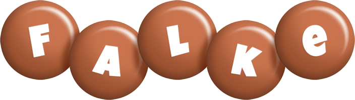 Falke candy-brown logo