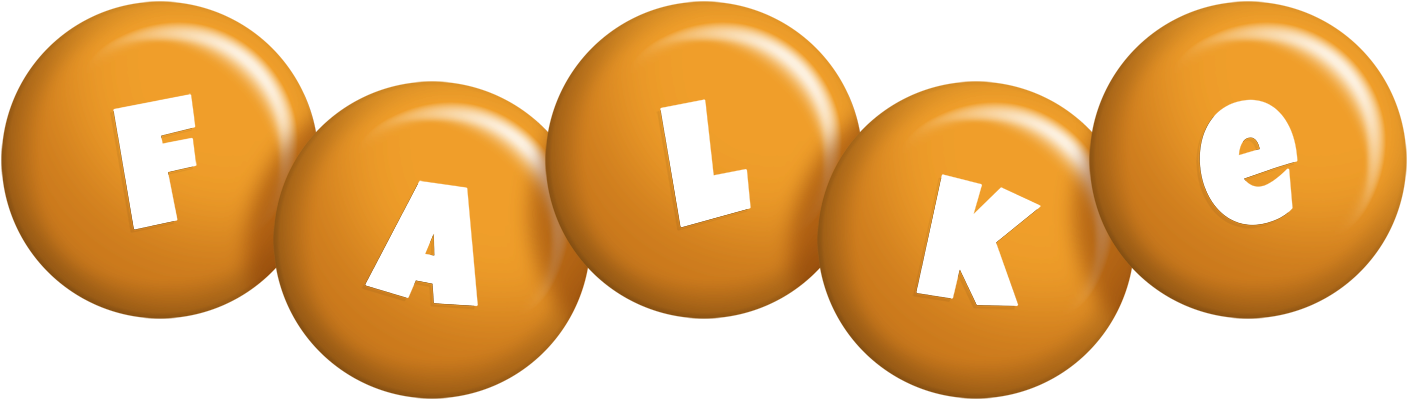 Falke candy-orange logo