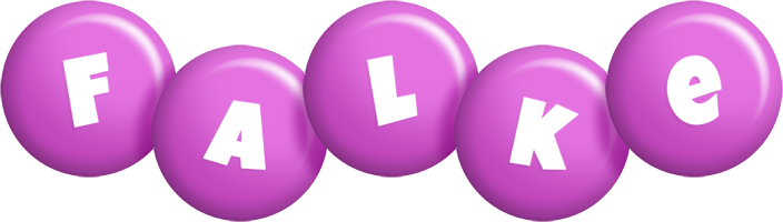 Falke candy-purple logo