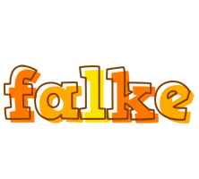 Falke desert logo