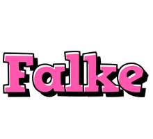 Falke girlish logo