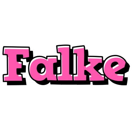 Falke girlish logo