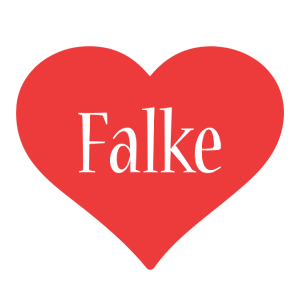 Falke love logo