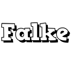 Falke snowing logo