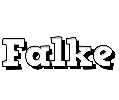 Falke snowing logo