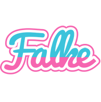 Falke woman logo