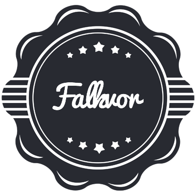 Falkvor badge logo