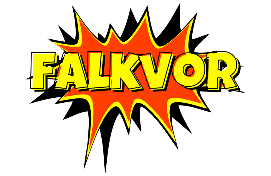 Falkvor bazinga logo