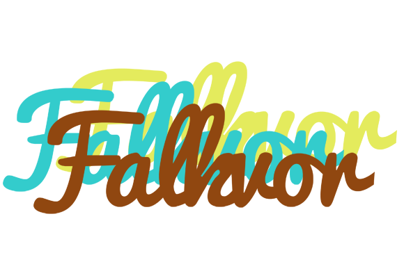 Falkvor cupcake logo