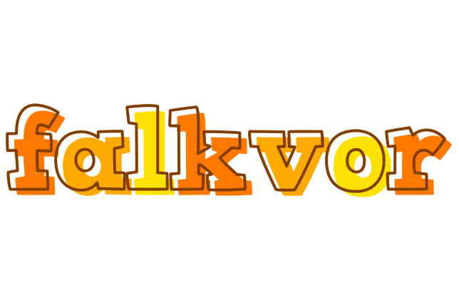 Falkvor desert logo