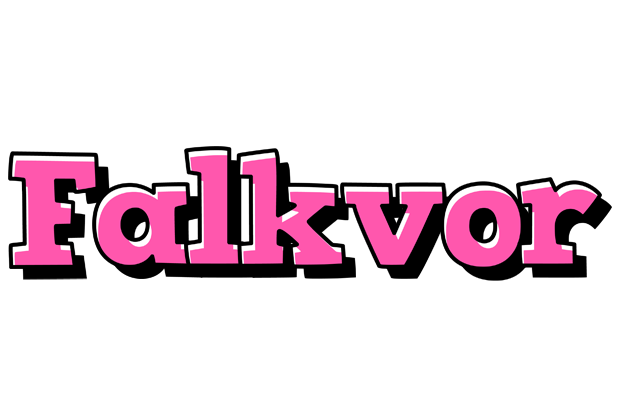 Falkvor girlish logo