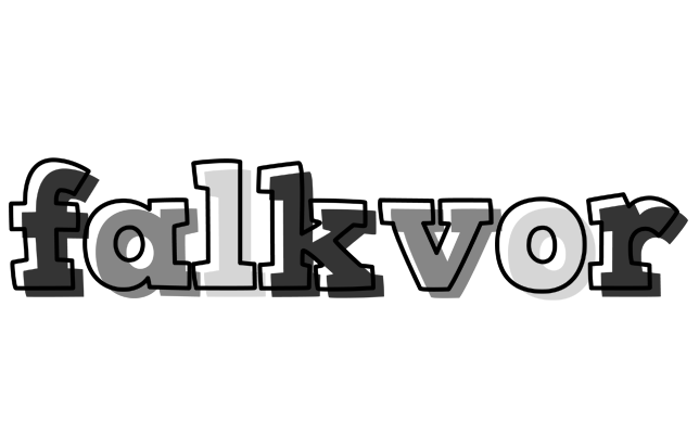 Falkvor night logo