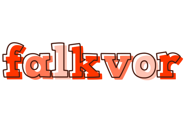 Falkvor paint logo