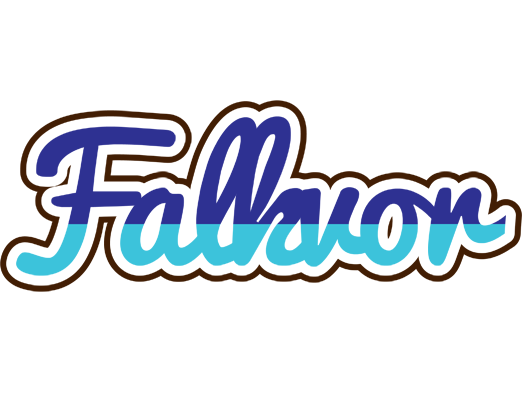 Falkvor raining logo