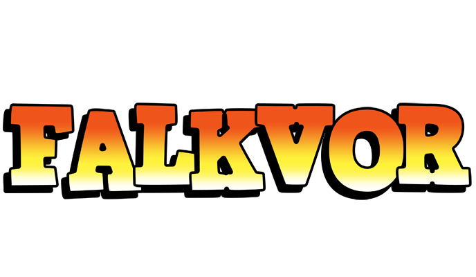 Falkvor sunset logo
