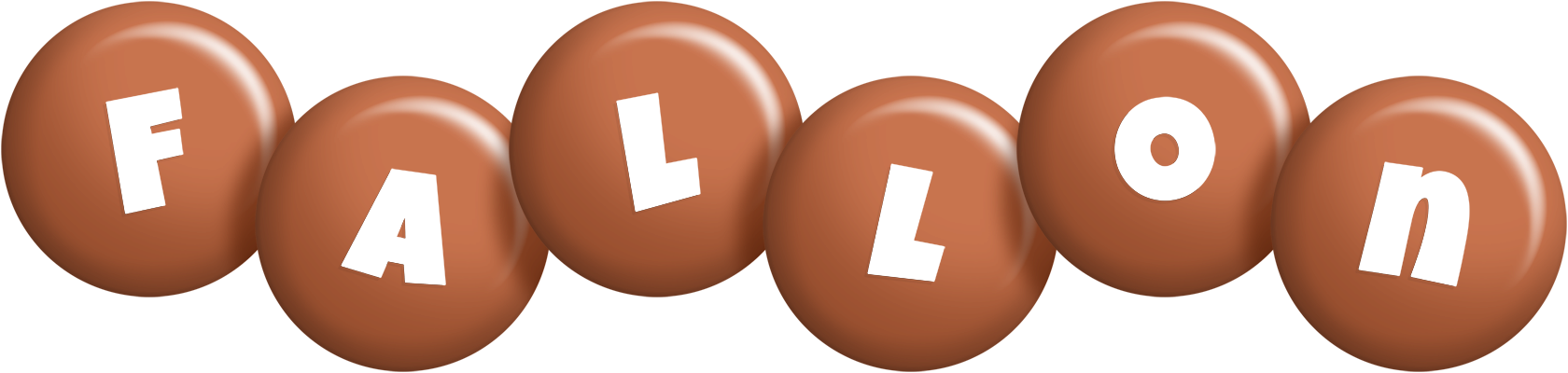 Fallon candy-brown logo
