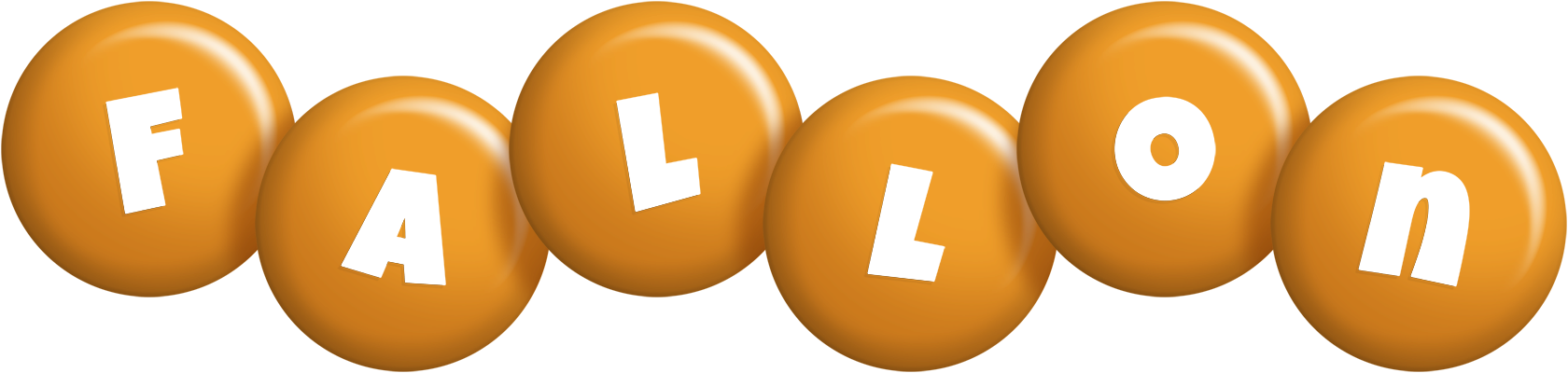 Fallon candy-orange logo