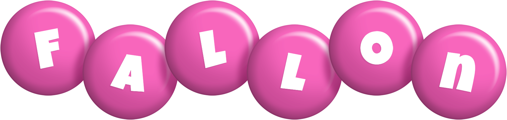Fallon candy-pink logo