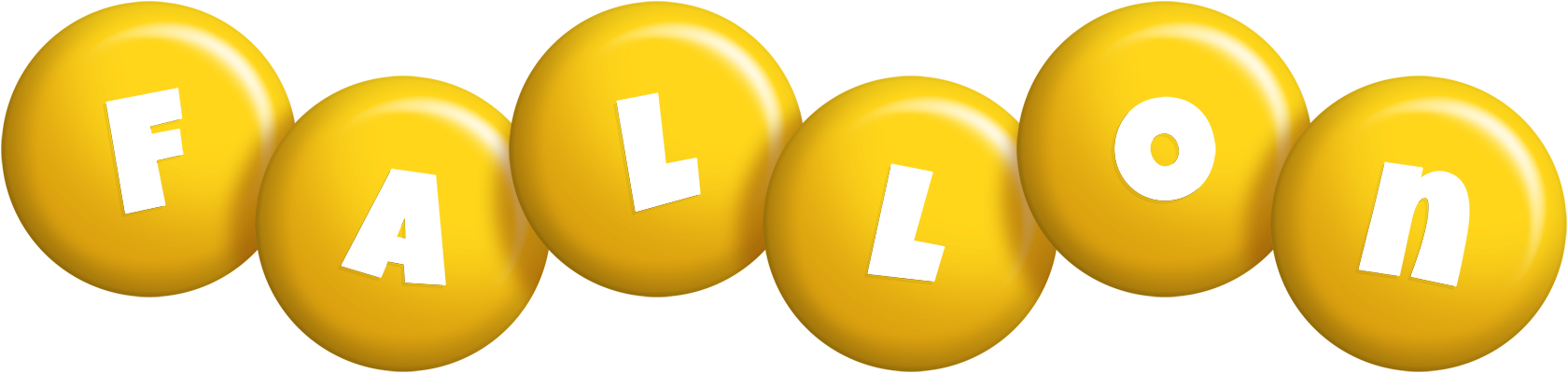 Fallon candy-yellow logo