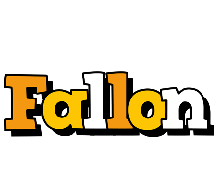 Fallon cartoon logo