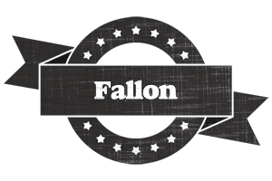 Fallon grunge logo