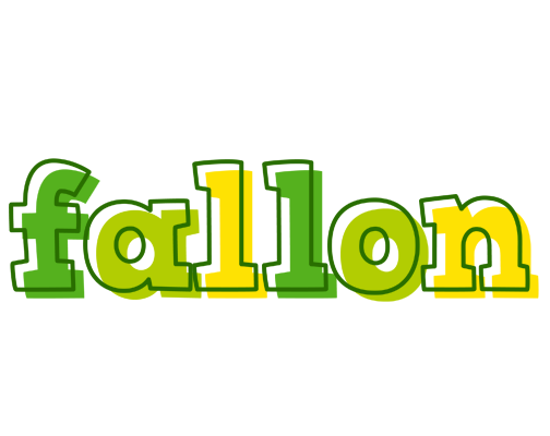Fallon juice logo