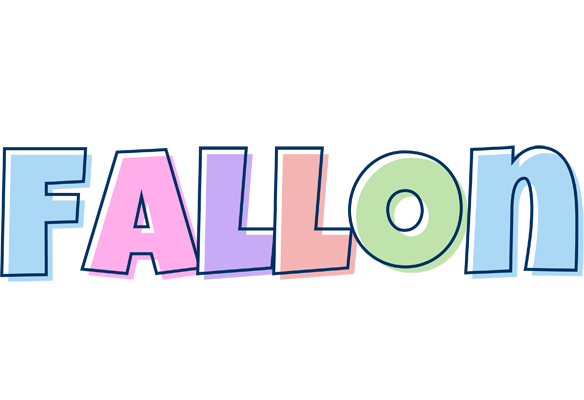 Fallon pastel logo