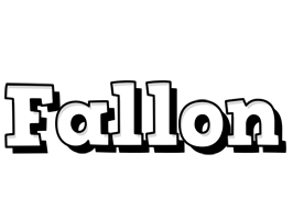 Fallon snowing logo