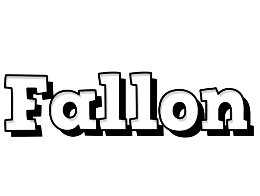Fallon snowing logo