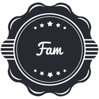 Fam badge logo