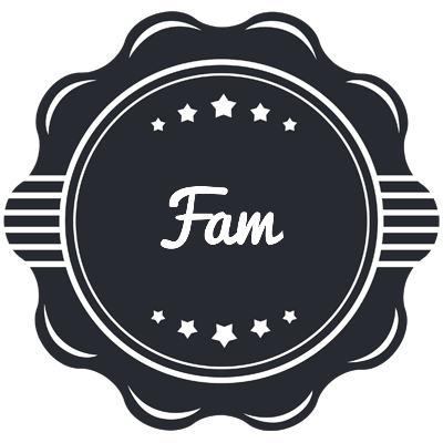 Fam badge logo