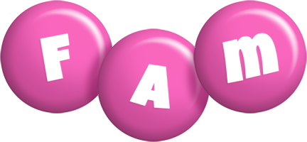Fam candy-pink logo