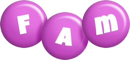 Fam candy-purple logo