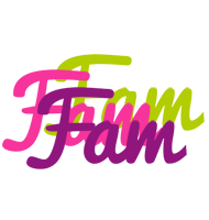 Fam flowers logo