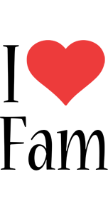 Fam i-love logo