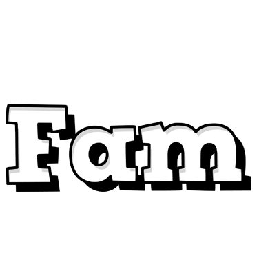 Fam snowing logo