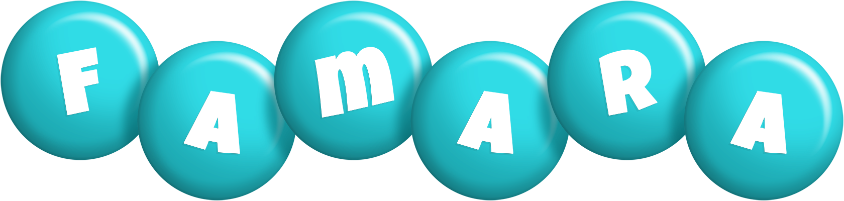 Famara candy-azur logo