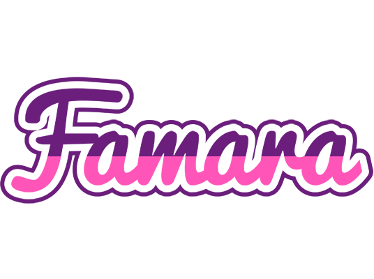 Famara cheerful logo