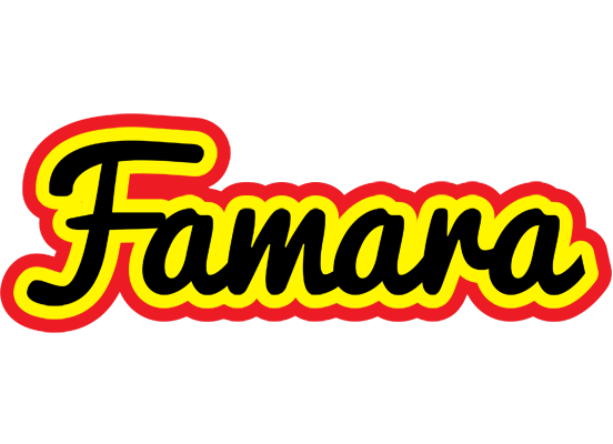 Famara flaming logo