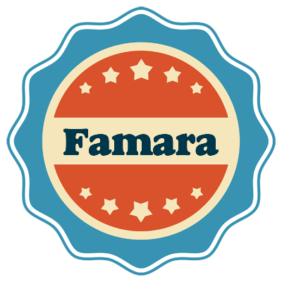 Famara labels logo