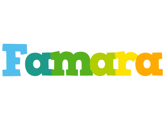 Famara rainbows logo