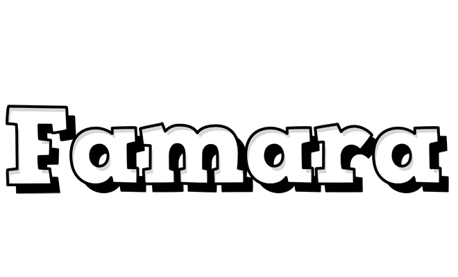 Famara snowing logo