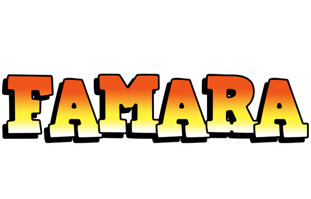 Famara sunset logo