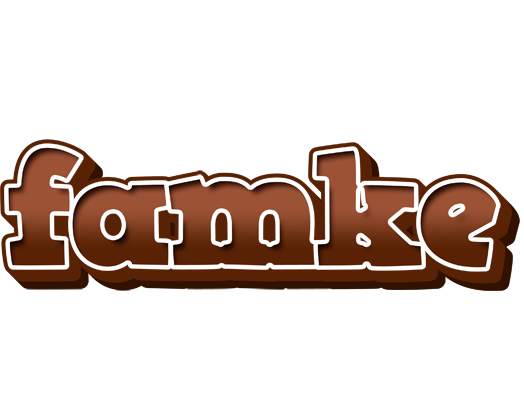Famke brownie logo